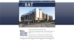 Desktop Screenshot of billadamstiling.com