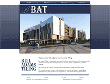 Tablet Screenshot of billadamstiling.com